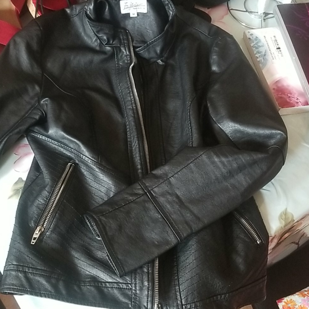 Leather jacket